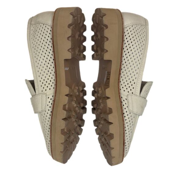 Dolce Vita Malila Perforated Chunky Loafers in Ivory - Women's Size 10 - Picture 4 of 10